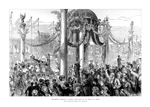 THE IMPERIAL MARRIAGE AT VIENNA: STATE ENTRY OF THE BRIDE INTO VIENNA