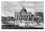 BELLAS ARTES.- IGLESIA DE SAN PEDRO EN ROMA