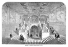 BAVIERA.- LA GRAN ESCALERA DEL MUSEO NACIONAL DE MUNICH