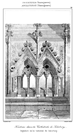 ANGLETERRE (PLANTAGENETS).- TOMBEAU DANS LA CATH�DRALE DE SALISBURY