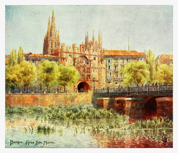 BURGOS.- ARCO DE SANTA MAR�A
