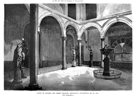 SANL�CAR DE BARRAMEDA.- PATIO DE INGRESO DEL PALACIO DE SS. AA. RR. LOS DUQUES DE MONTPENSIER