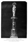 ESTATUA DE NUESTRA SE�ORA DEL PILAR, QUE PRESID�A EL ALTAR DE LA INAUGURACI�N
