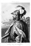 RETRATOS.- D. ENRIQUE II REY DE CASTILLA Y DE LE�N
